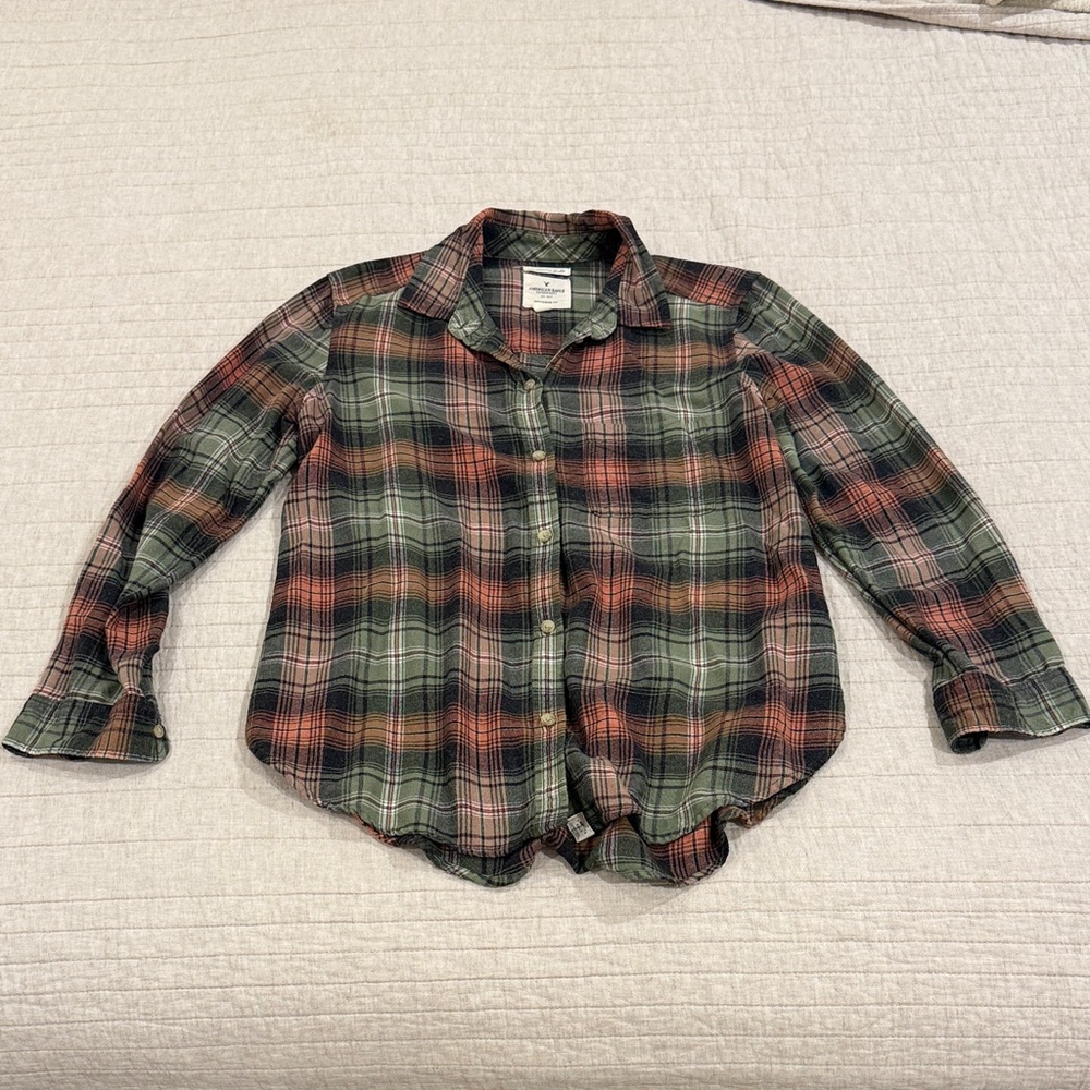 American Eagle Outfitters Flannel Button Down